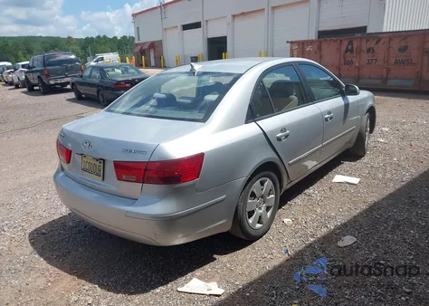 2009 Hyundai Sonata Gls from USA, damaged, VIN 5NPET46C39H496563